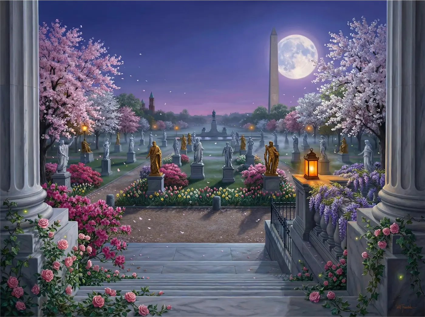 DC Sculpture Garden Spring Solstice by Amy Ingalls